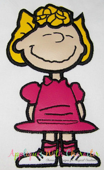 Peanuts Salley Applique Design Peanuts Salley Applique Design