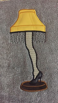 Christmas Lamp Applique Design Christmas Lamp Applique Design