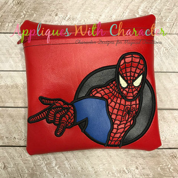 Spider Hero Applique Design Spider Hero Applique Design