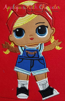 Shorty Full Body Applique Design Shorty Full Body Applique Design