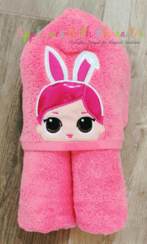 Bunny Peeker Doll Applique Design Bunny Peeker Doll Applique Design
