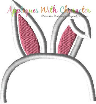Bunny Ears Headband Applique Design Bunny Ears Headband Applique Design