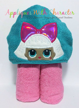 Diva Peeker Doll Applique Design Diva Peeker Doll Applique Design