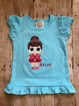 Fancy Doll Applique Design Fancy Doll Applique Design