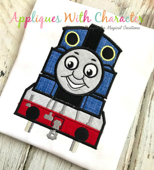Tommy Train Applique Design Tommy Train Applique Design