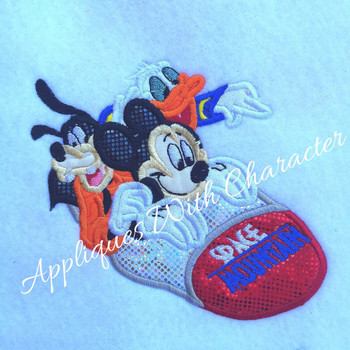 Space Mountain Ride Applique Design Space Mountain Ride Applique Design