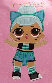 Troublemaker Doll Applique Design Troublemaker Doll Applique Design
