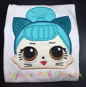 Troublemaker Doll Peeker Applique Design Troublemaker Doll Peeker Applique Design