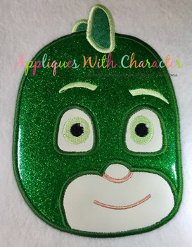 Hero Masked Gekko Applique Design Hero Masked Gekko Applique Design