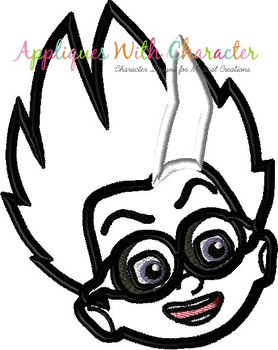 Hero Masked Villian Applique Design Hero Masked Villian Applique Design