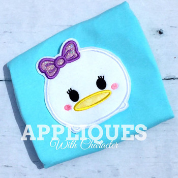 Daizy Duck Tsum Tsum Applique Design Daizy Duck Tsum Tsum Applique Design