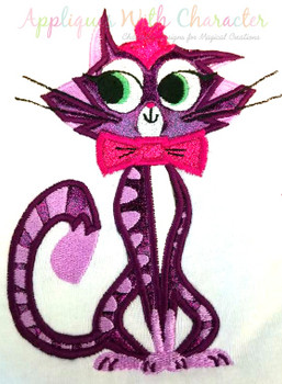 Puppy Friends Hissy the Cat Applique Design Puppy Friends Hissy the Cat Applique Design