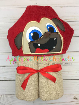 Puppy Friends Rolly Peeker Applique Design Puppy Friends Rolly Peeker Applique Design