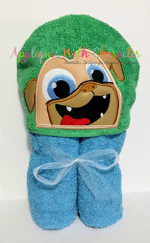 Puppy Friends Rolly Peeker Applique Design Puppy Friends Rolly Peeker Applique Design