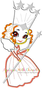 Wizard of Ozz Glenda Applique Design Wizard of Ozz Glenda Applique Design