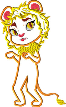 Wizard of Ozz Lion Applique Design Wizard of Ozz Lion Applique Design