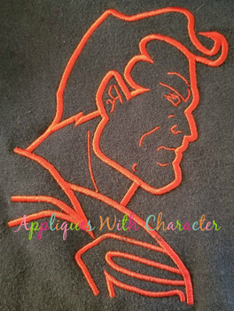Super Hero Silhouette Embroidery Design Super Hero Silhouette Embroidery Design