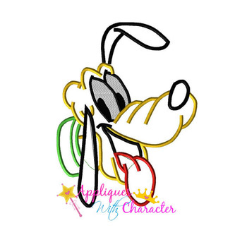Plooto Face Applique Design Plooto Face Applique Design
