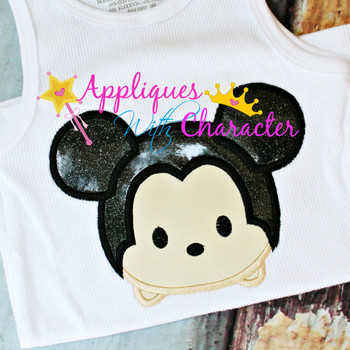 Mr Mouse Tsum Tsum Applique Design Mr Mouse Tsum Tsum Applique Design