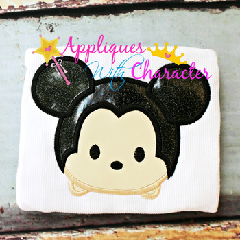 Mr Mouse Tsum Tsum Applique Design Mr Mouse Tsum Tsum Applique Design