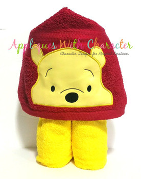 Honey Bear Peeker Applique Design Honey Bear Peeker Applique Design