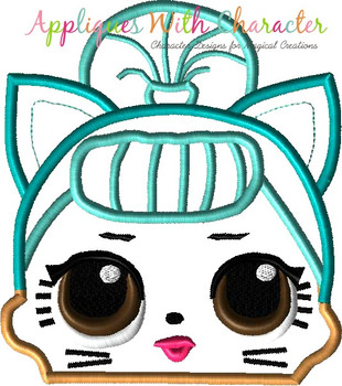 Troublemaker Doll Full Body & Peeker Applique Design Set Troublemaker Doll Full Body & Peeker Applique Design Set
