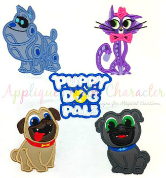 Puppy Friends Applique Design Set Puppy Friends Applique Design Set
