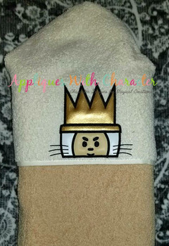 Wild Things Max Peeker Applique Design Wild Things Max Peeker Applique Design