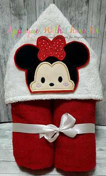 Miss Mouse Tsum Peeker Applique Design Miss Mouse Tsum Peeker Applique Design