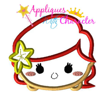 Mermaid Tsum Tsum Applique Design Mermaid Tsum Tsum Applique Design