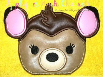 Bambie Deer Peeker Applique Design Bambie Deer Peeker Applique Design