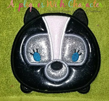 Bambie Flower Skunk Tsum Tsum Applique Design Bambie Flower Skunk Tsum Tsum Applique Design