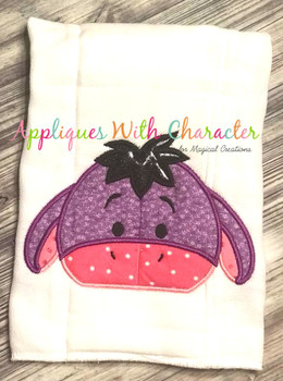 Honey Bear Donkey Peeker Applique Design Honey Bear Donkey Peeker Applique Design