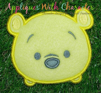 Honey Bear Tsum Applique Design Honey Bear Tsum Applique Design