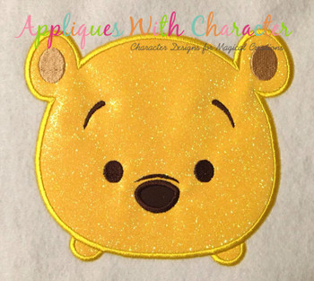 Honey Bear Tsum Applique Design Honey Bear Tsum Applique Design