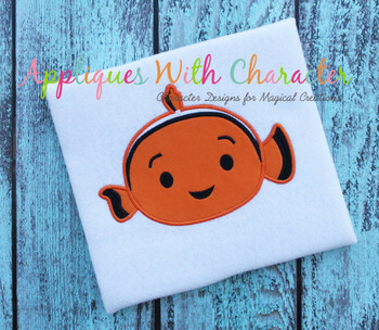 Finding Dorie Nemo Tsum Tsum Applique Design Finding Dorie Nemo Tsum Tsum Applique Design