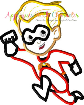Incredible Big Brother Applique Design Incredible Big Brother Applique Design