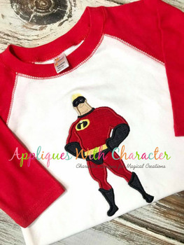 Incredible Father Applique Design Incredible Father Applique Design