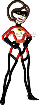 Incredible Mom Applique Design Incredible Mom Applique Design