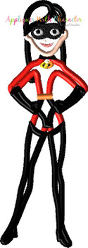 Incredible Sister Applique Design Incredible Sister Applique Design