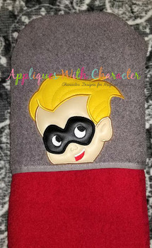 Incredible Big Brother Peeker Applique Design Incredible Big Brother Peeker Applique Design