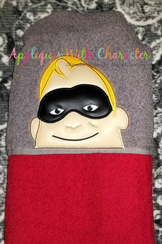 Incredible Father Peeker Applique Design Incredible Father Peeker Applique Design