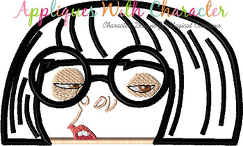 Incredible Edna Peeker Applique Design Incredible Edna Peeker Applique Design