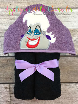 Mermaid Villian Peeker Applique Design Mermaid Villian Peeker Applique Design