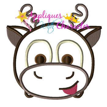 Reindeer Frozen Tsum Tsum Applique Design Reindeer Frozen Tsum Tsum Applique Design