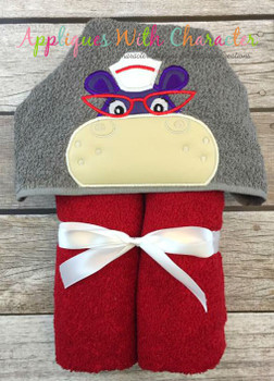 Doc Stuffins Hallie Hippo Peeker Applique Design Doc Stuffins Hallie Hippo Peeker Applique Design