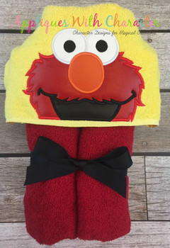Elmo Peeker Applique Design Elmo Peeker Applique Design