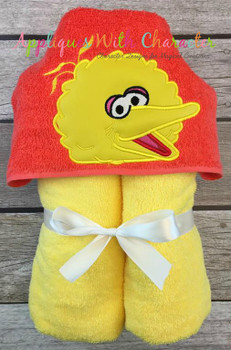 Big Bird Peeker Applique Design Big Bird Peeker Applique Design