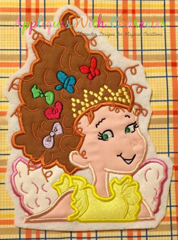 Fancy Nancie Bust Applique Design Fancy Nancie Bust Applique Design