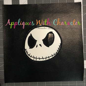 Nightmare Before Christmas Jack Skeleton Applique Design Nightmare Before Christmas Jack Skeleton Applique Design